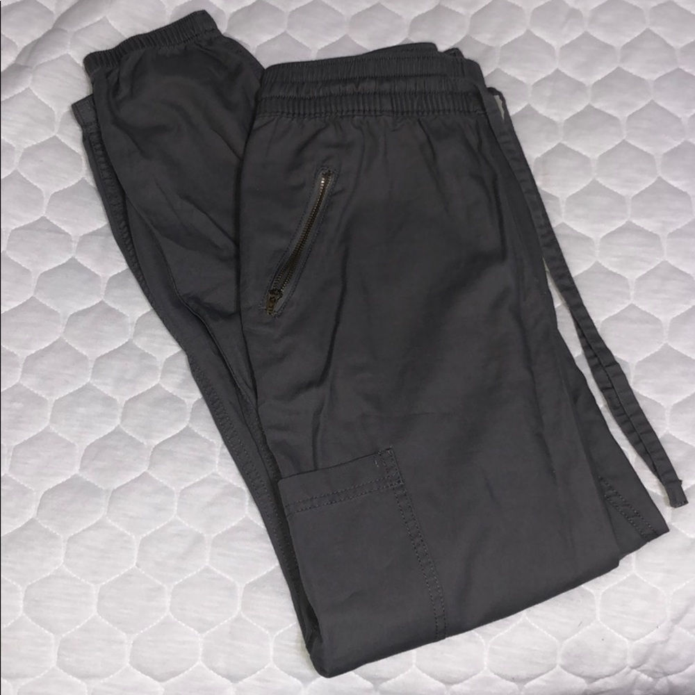Gray Cargo Pants